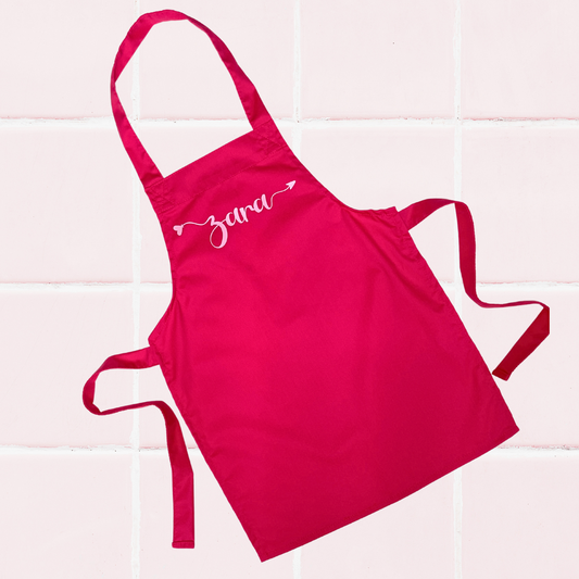 Heart Collection - Personalised Toddler Apron