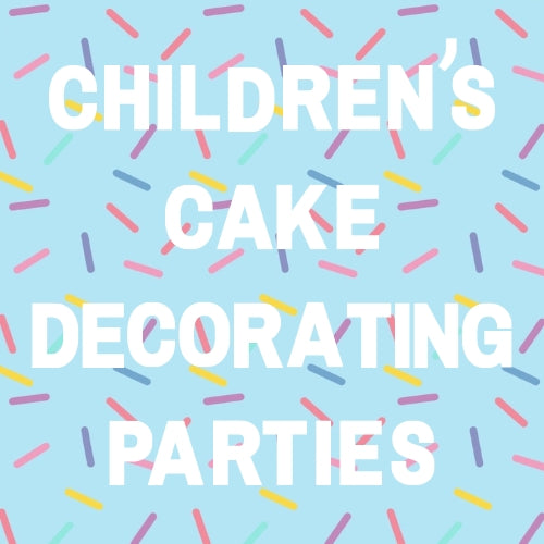 Children’s Cake Decorating Parties